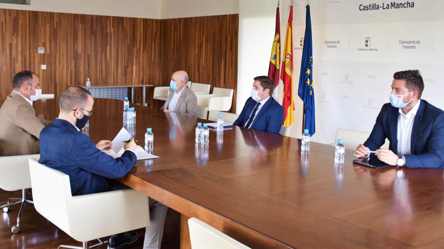 Firma del convenio para la mejora de la carretera de Nerpio a límite de provincia con Murcia