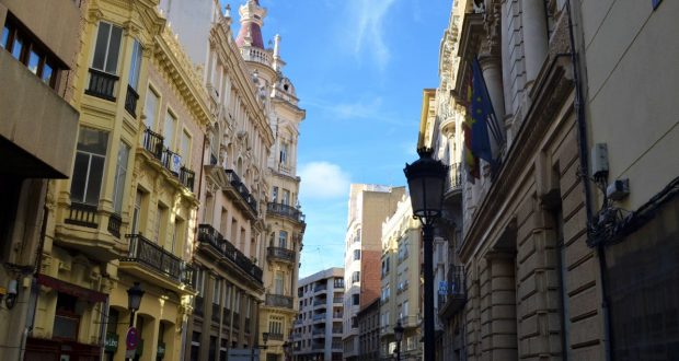 Vista del centro histórico de Albacete